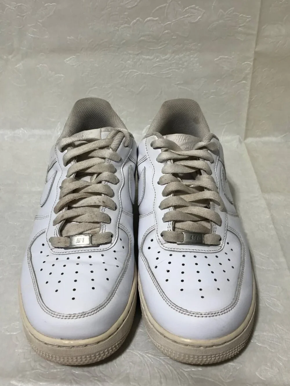 Nike Air Force 1 '07 Low Men’s Size 8 Triple White White Sneakers